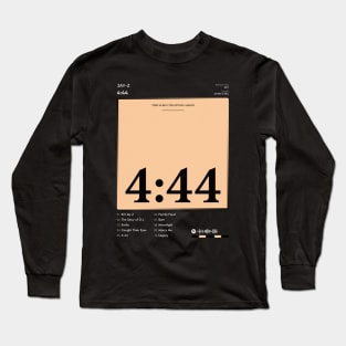 JAY-Z - 4:44 Tracklist Album Long Sleeve T-Shirt